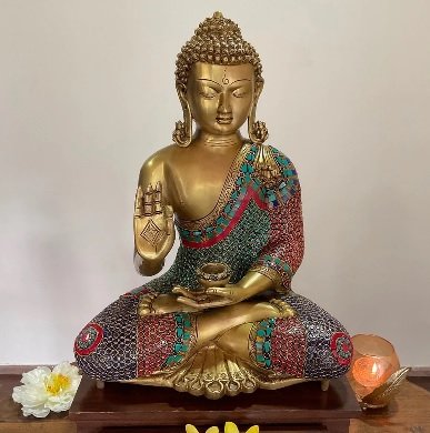 Brass Buddha Statue