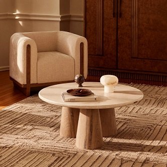 Coffee Table Marble Top