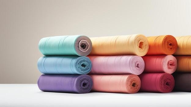 Cotton fabric roll