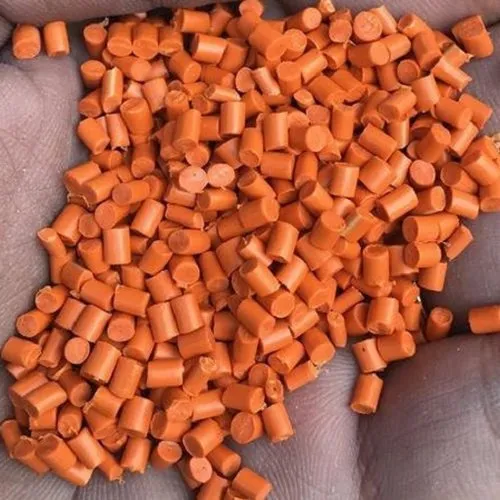 HIPS Orange Plastic Granules
