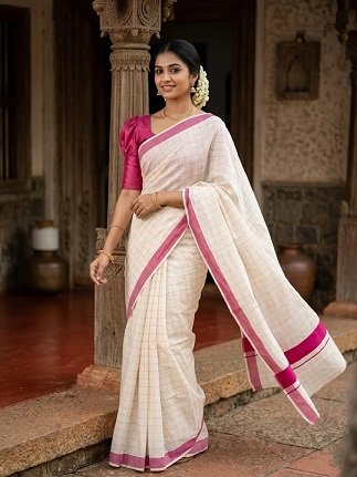 Kerala Cotton Saree