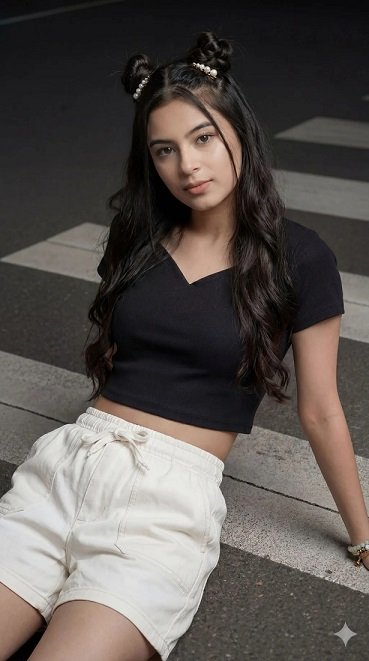Ladies crop top