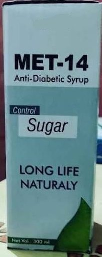 MET-14 Anti-Diabetic Syrup