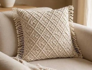 Macrame Cushion
