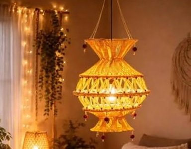Macrame Diwali Lantern