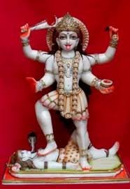 Marble Kali Mata Statue