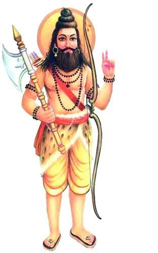 Marble Lord Parashurama Statue