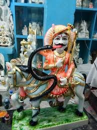 Marble Tejaji Maharaj Statues