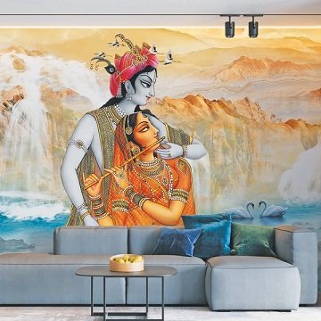 Radhekrishna painting