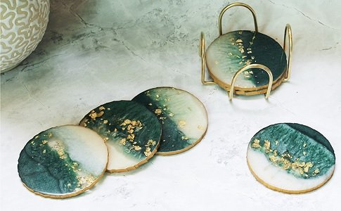 Resin Tea Coaster