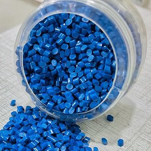 Sky Blue ABS Plastic Granules