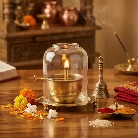 Brass Diya
