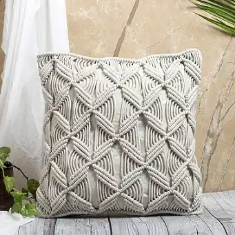 Macrame Cushion Cover
